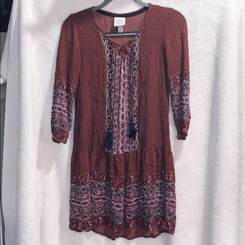 Women’s Long Sleeve Boho Dress from Knox Rose